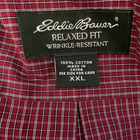 Eddie Bauer Men’s SIZE XXL Button down shirt. EUC - Picture 2 of 2